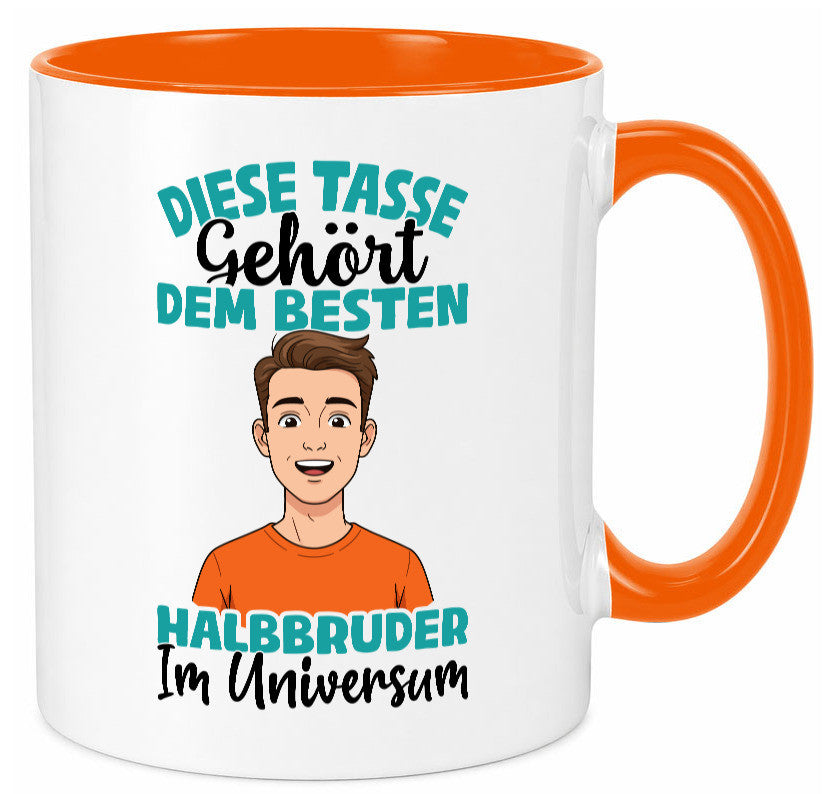 Im Universum: Halb Bruder | Stiefvater Stiefmutter Geschenkidee Familie Humor Tasse