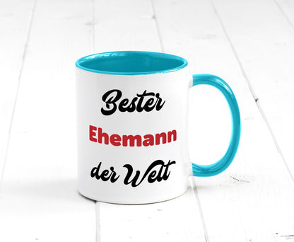 Bester Ehemann der Welt | Ehepaar Geschenkidee Humor Tasse
