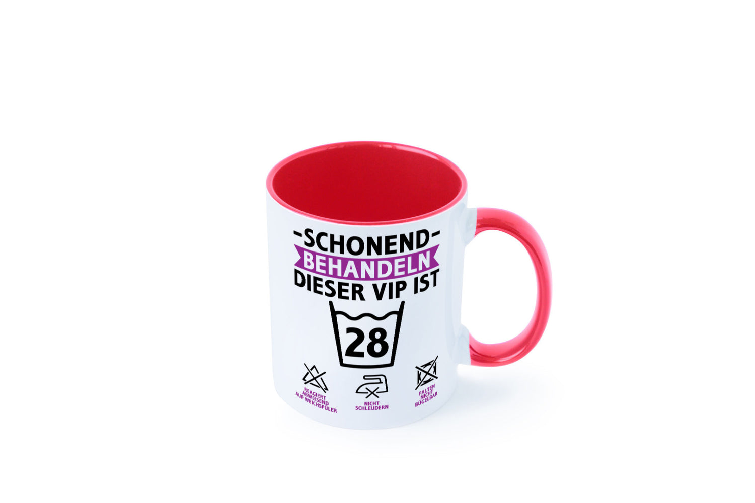 28 Geburtstag | schonend behandeln Jahre Humor Geschenkidee Tasse