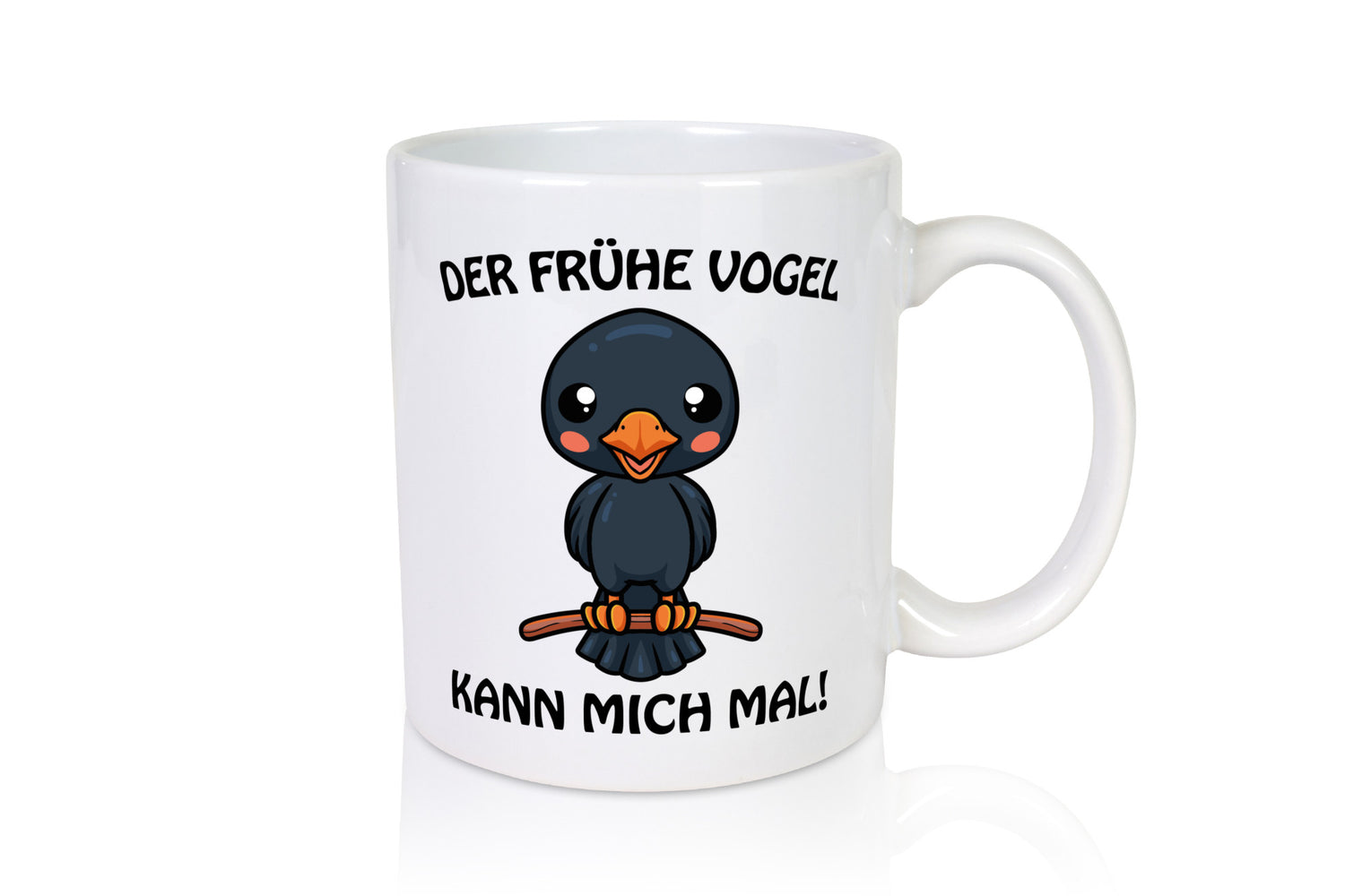 Der Frühe Vogel Humor Geschenkidee Tasse