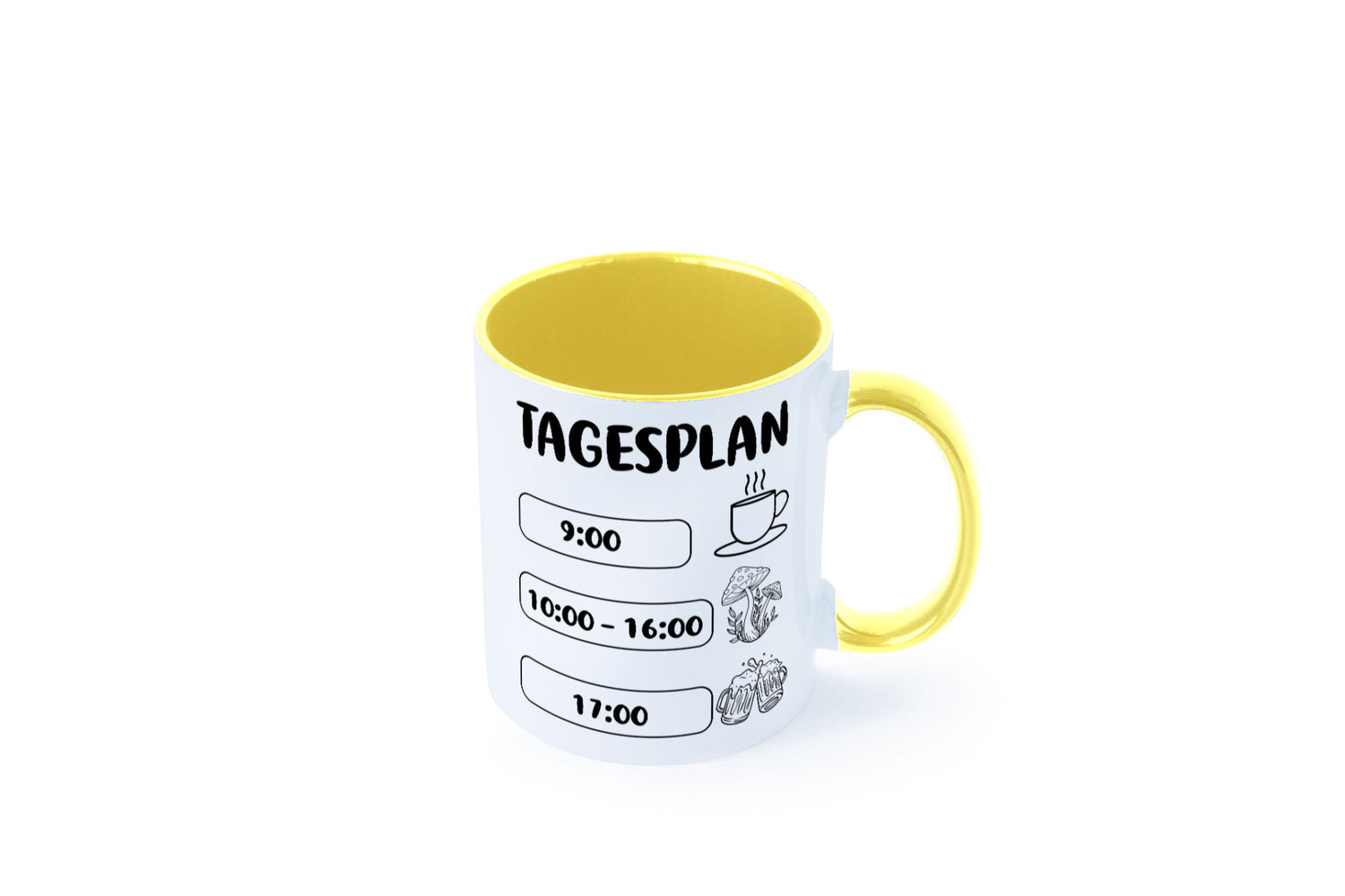 Tagesplan Pilzsammler | Pilze Wald v2 Geschenk Humor Geschenkidee lustiger