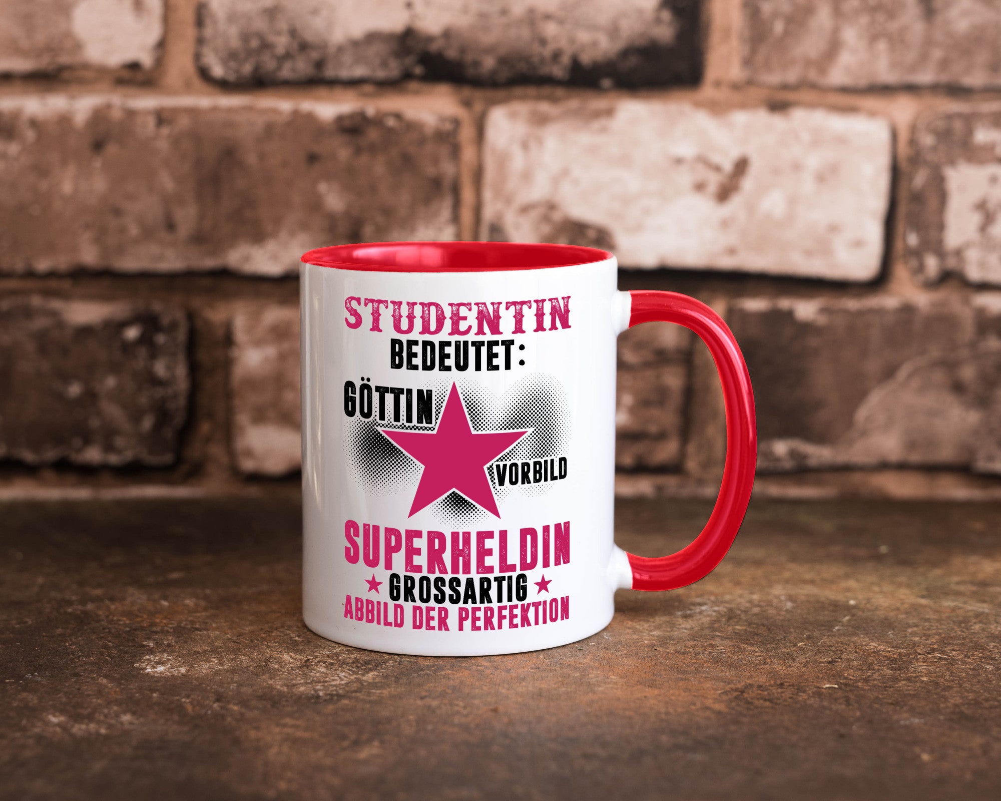 Bedeutung von Studentin | Uni Studium Universität Geschenkidee Humor Tasse