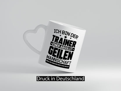 Ich bin Trainer lustiger Spruch Geschenk Humor Geschenkidee Tasse