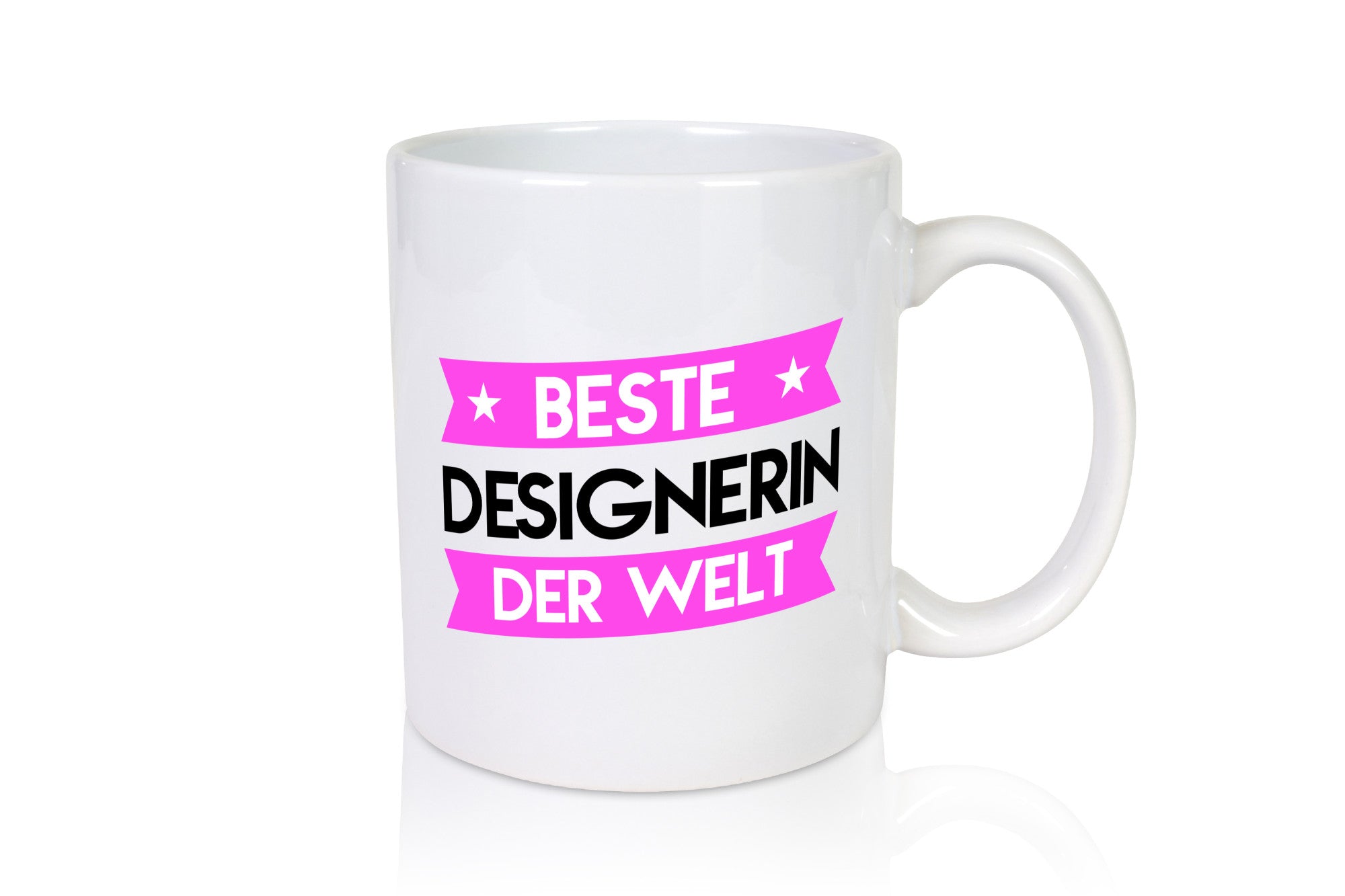 Beste Designerin | Mode Geschenk Humor Geschenkidee lustiger Spruch Tasse