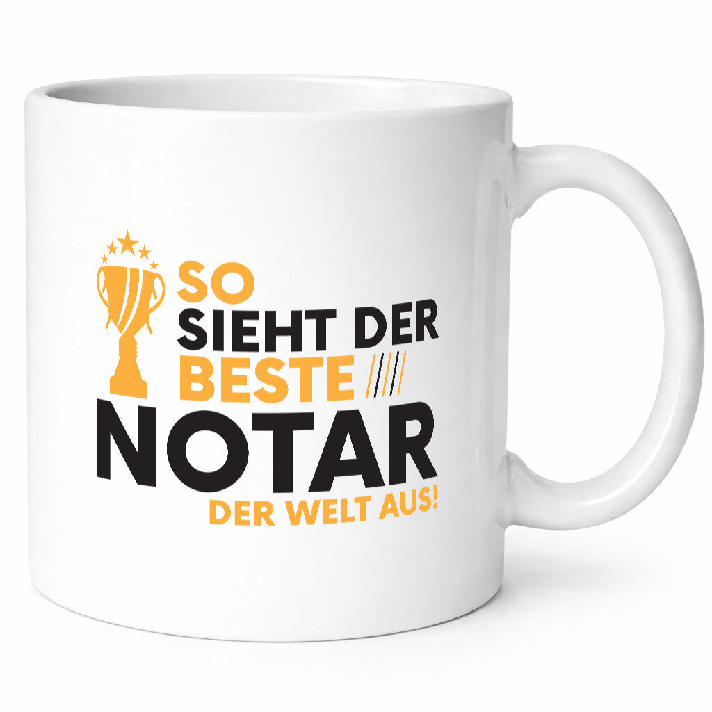 Der Weltbeste Notar | Jurist Geschenkidee Humor Tasse