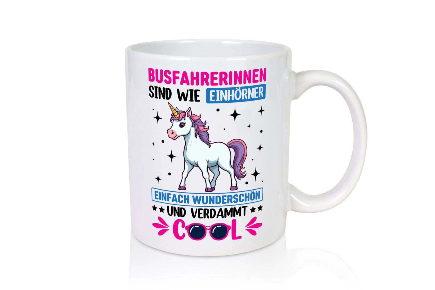 Bussfahrerinen sind wie einhorner | Einhorn Bussfahrerin Geschenkidee Humor