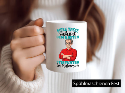 Im Universum: Stiefvater | Stiefsohn Bester lustiger Spruch Geschenk Familie