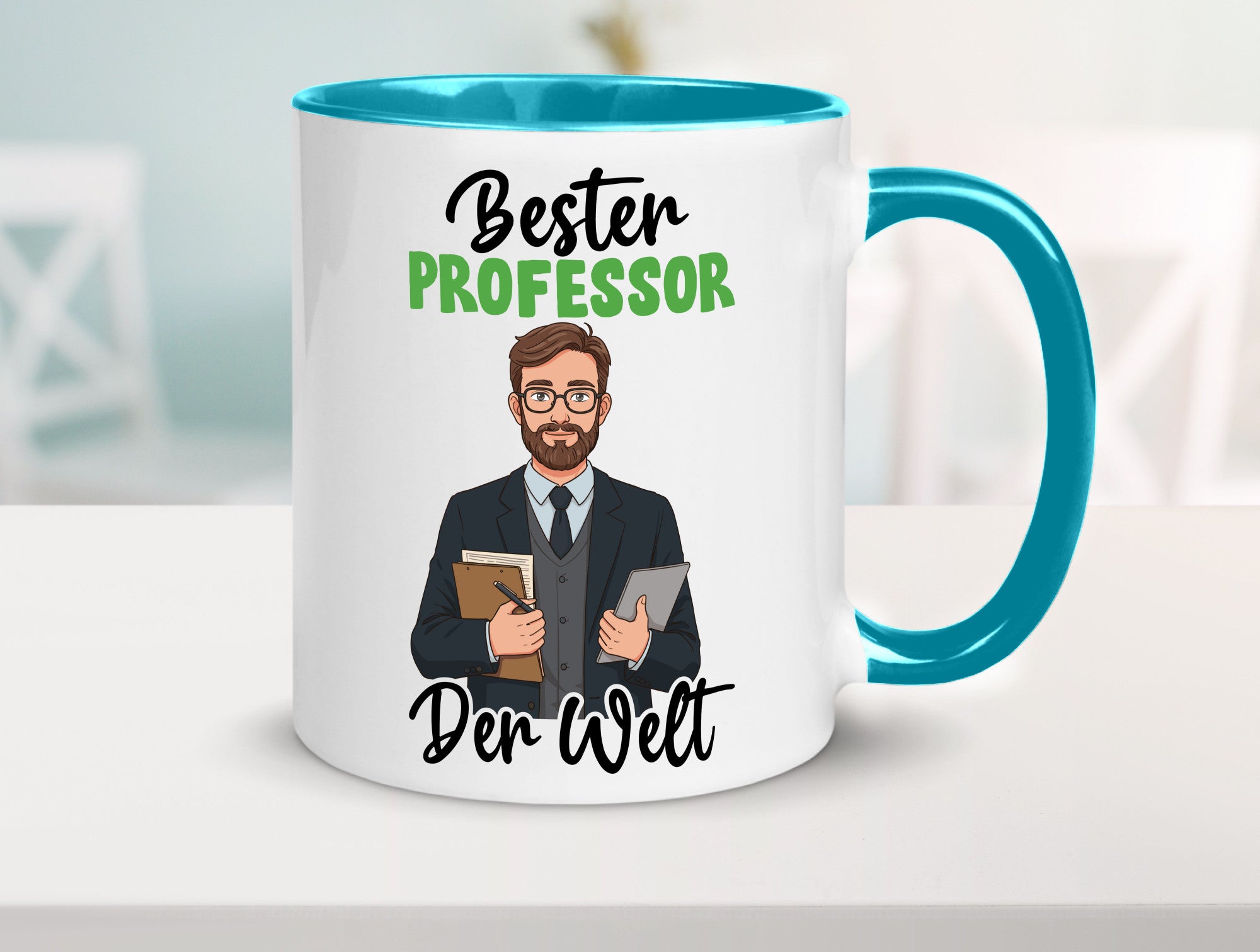Bester Professor | Uni Universität v2 lustiger Spruch Geschenk Humor