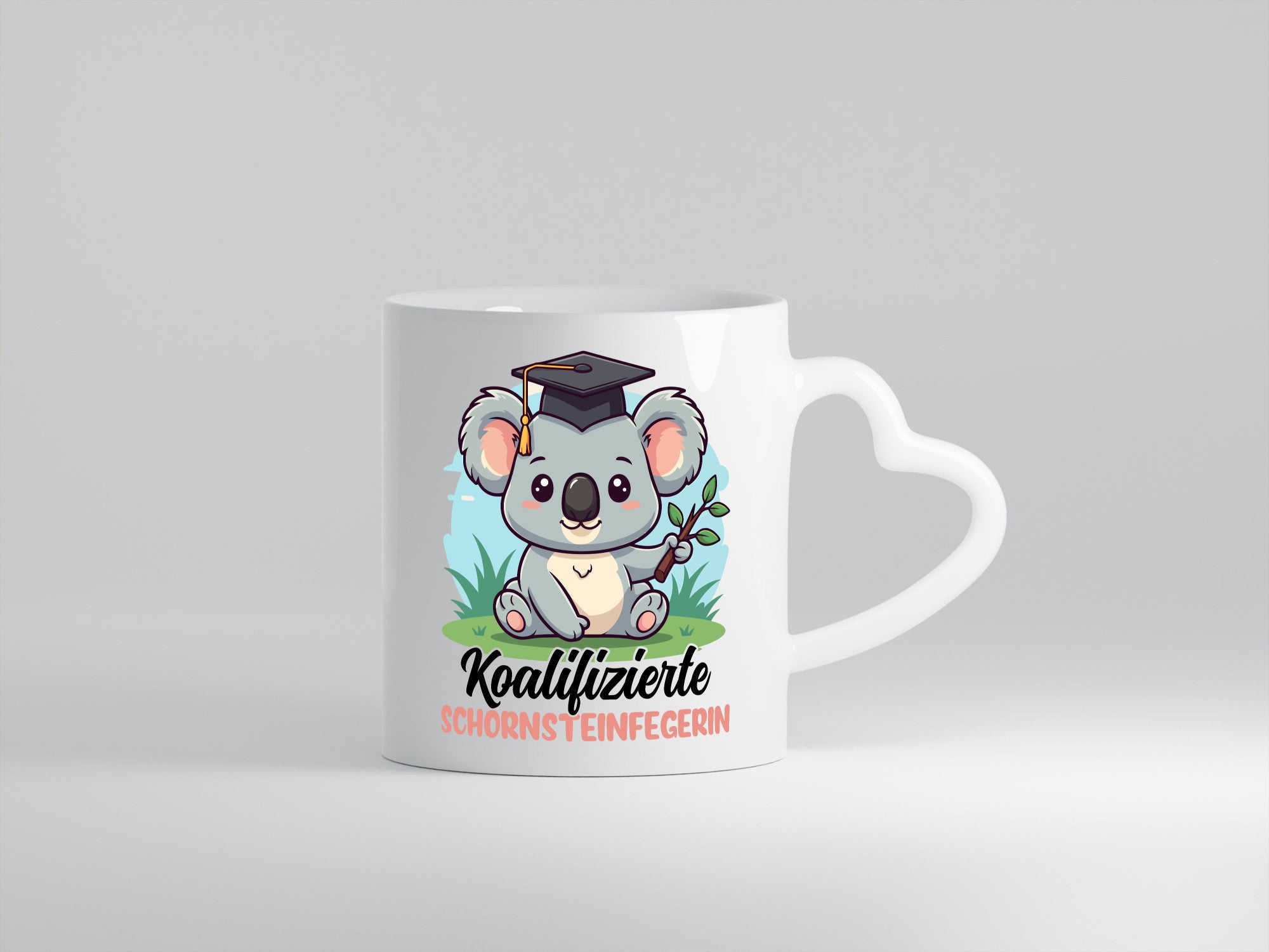 Koalifizierte Schornsteinfegerin | Kaminkehrer Humor Geschenkidee Tasse