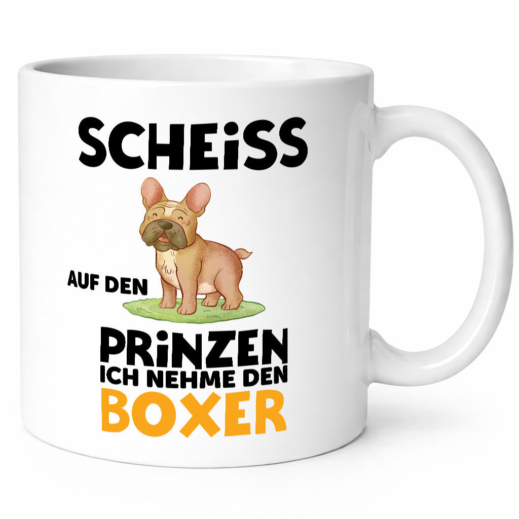Scheiss auf den Prinzen ich nehme Boxer | lustiger Spruch Geschenk Humor