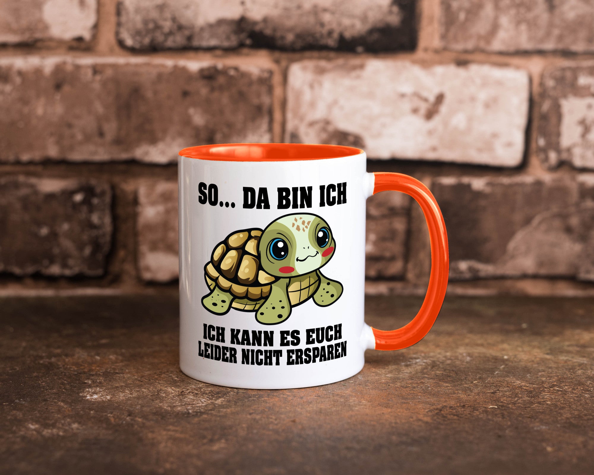 So da bin ich, ich kann es euch leider nicht ersparen Geschenk Humor