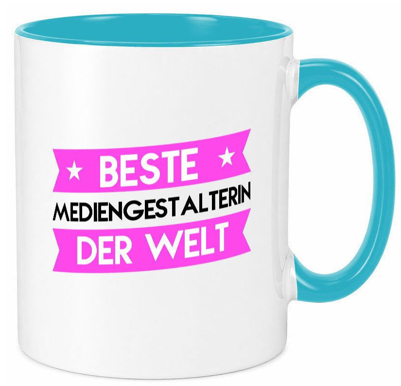Beste Mediengestalterin | Medien lustiger Spruch Geschenk Humor Geschenkidee