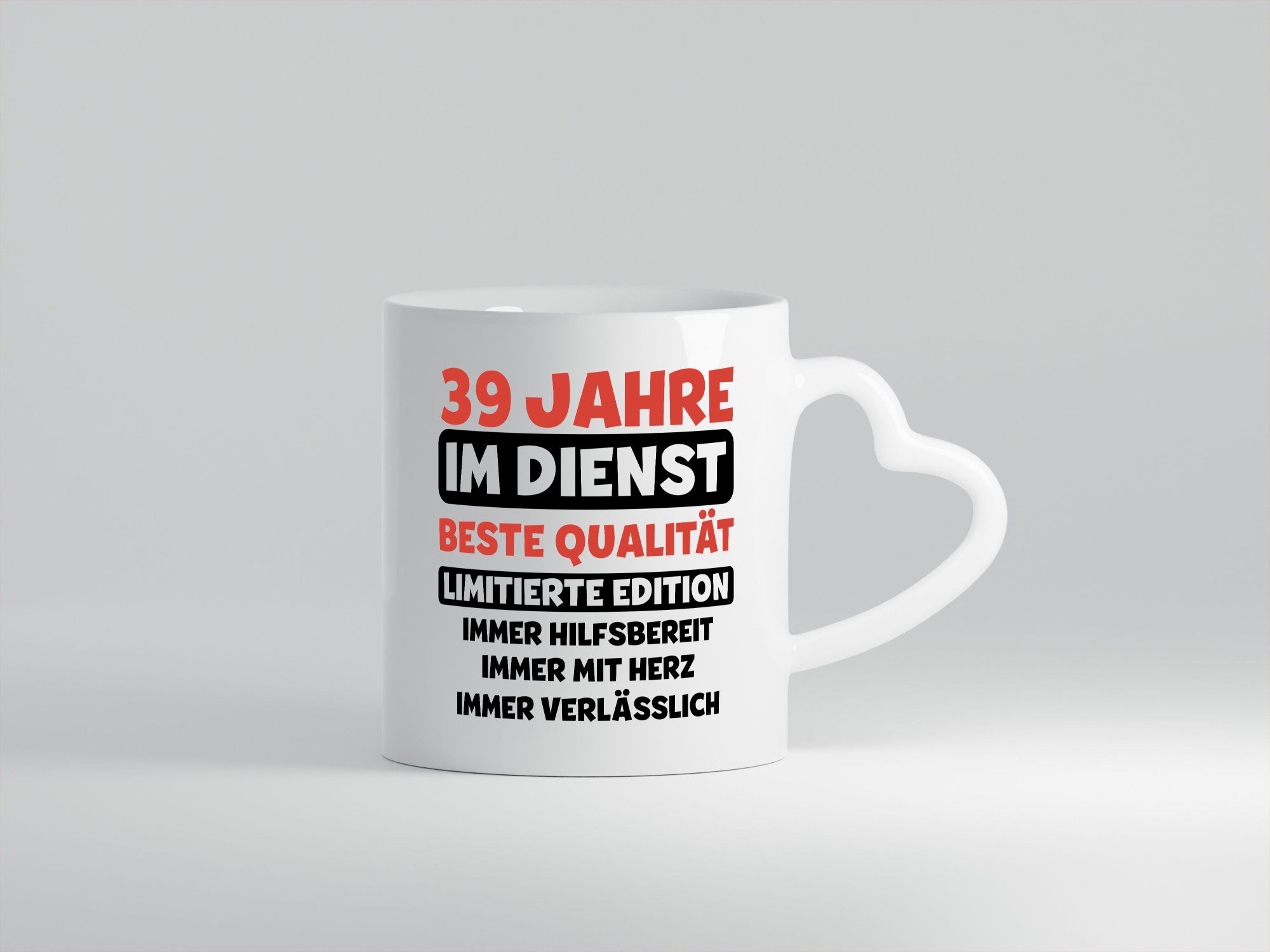 39 Jahre im Dienst | Jubiläum Arbeit v3 Geschenk Kollegen Büro lustiger Spruch