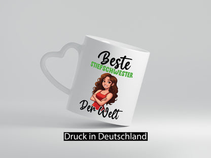 Beste Stiefschwester | Stiefmutter lustiger Spruch Geschenk Familie