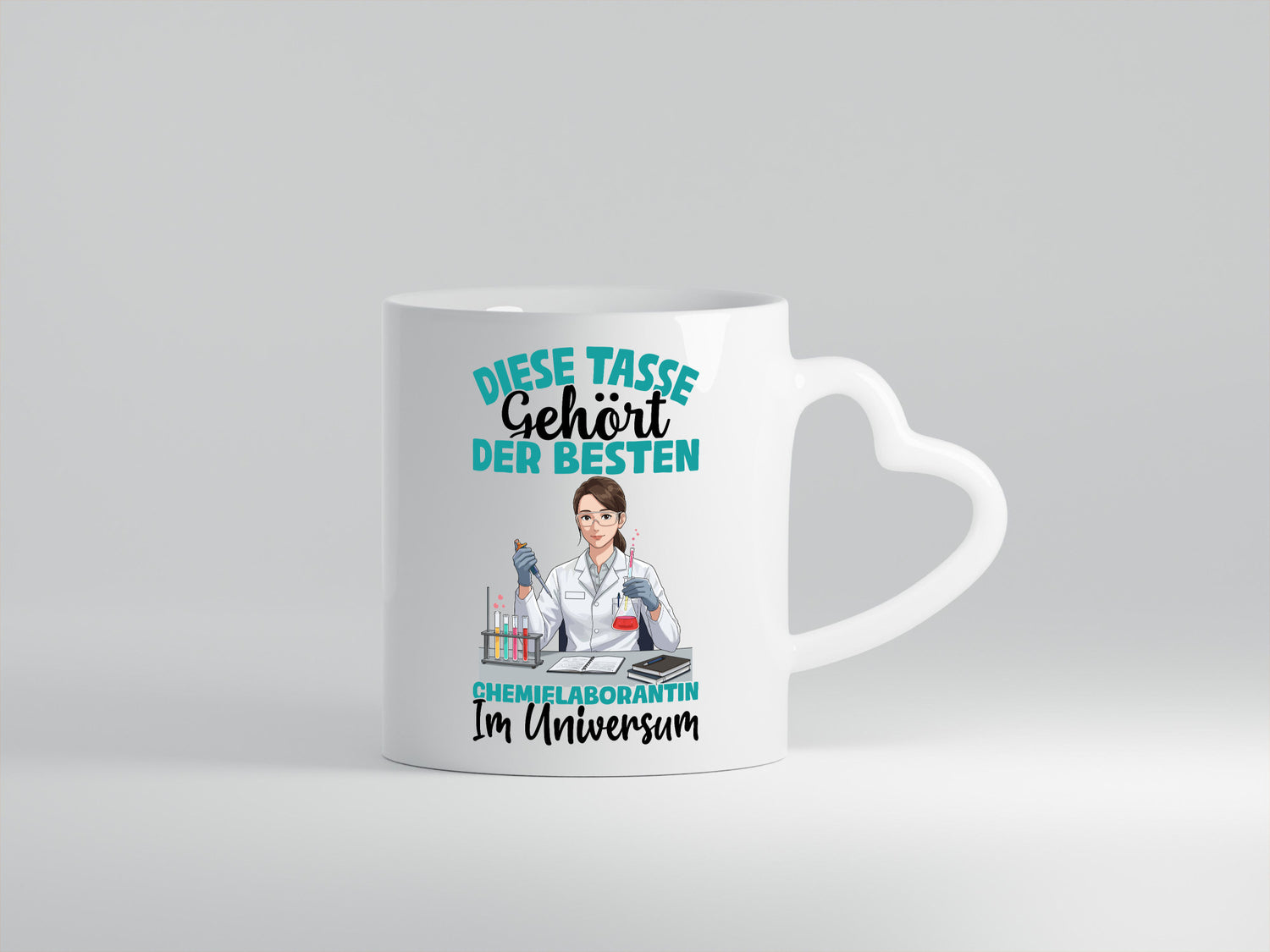 Im Universum: Chemielaborantin | Laborantin Chemie lustiger Spruch Geschenk