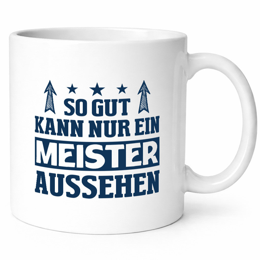 So gut kann nur ein Meister aussehen | Arbeit Humor Kollegen Büro Geschenkidee