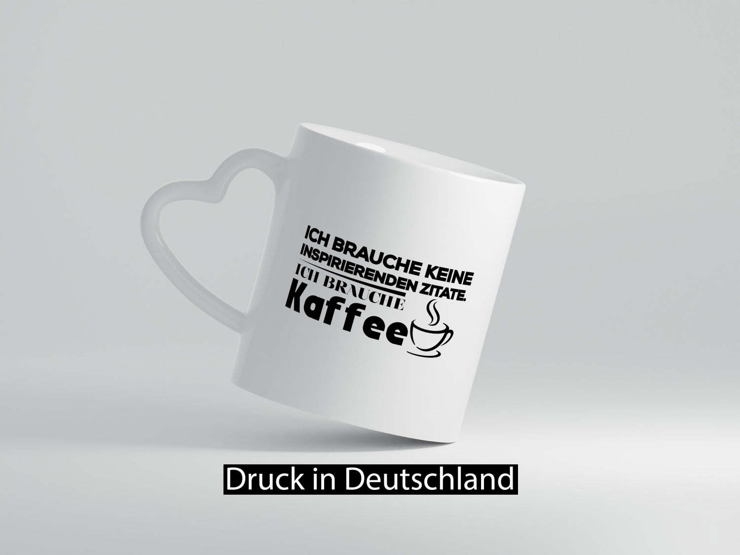 Ich brauche Kaffee | Kaffeetrinker Humor Spruch Tasse Geschenkidee