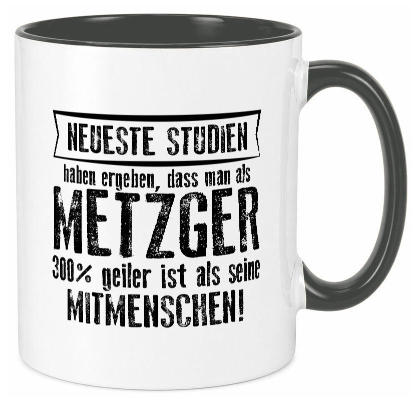 Neuste Studien: Metzger | Fleischer Metzgerei lustig Humor Geschenkidee
