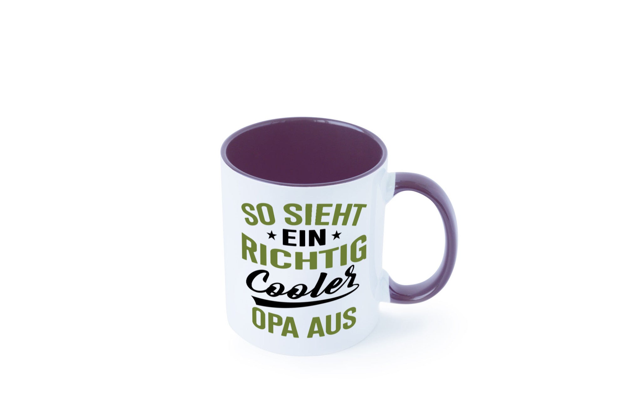 So sieht ein richtig Cooler Opa aus | Großvater Geschenkidee Familie Humor Tasse