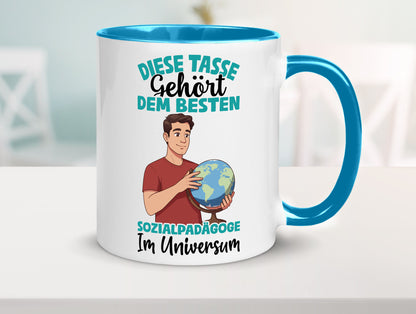 Im Universum: Sozialpädagoge | Pädagoge lustiger Spruch Geschenk Humor