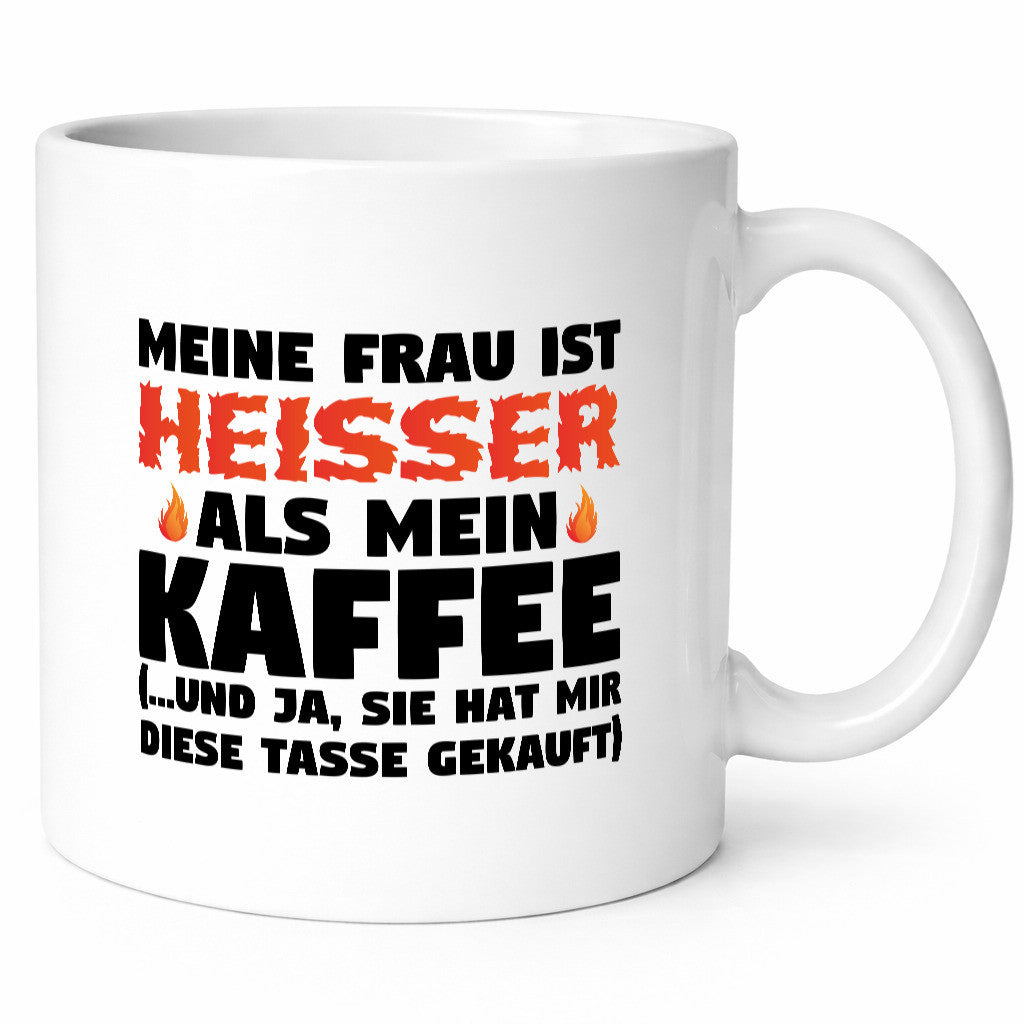 Meine heisse Frau | Ehemann Tasse Beziehung Humor lustiger Spruch Geschenk