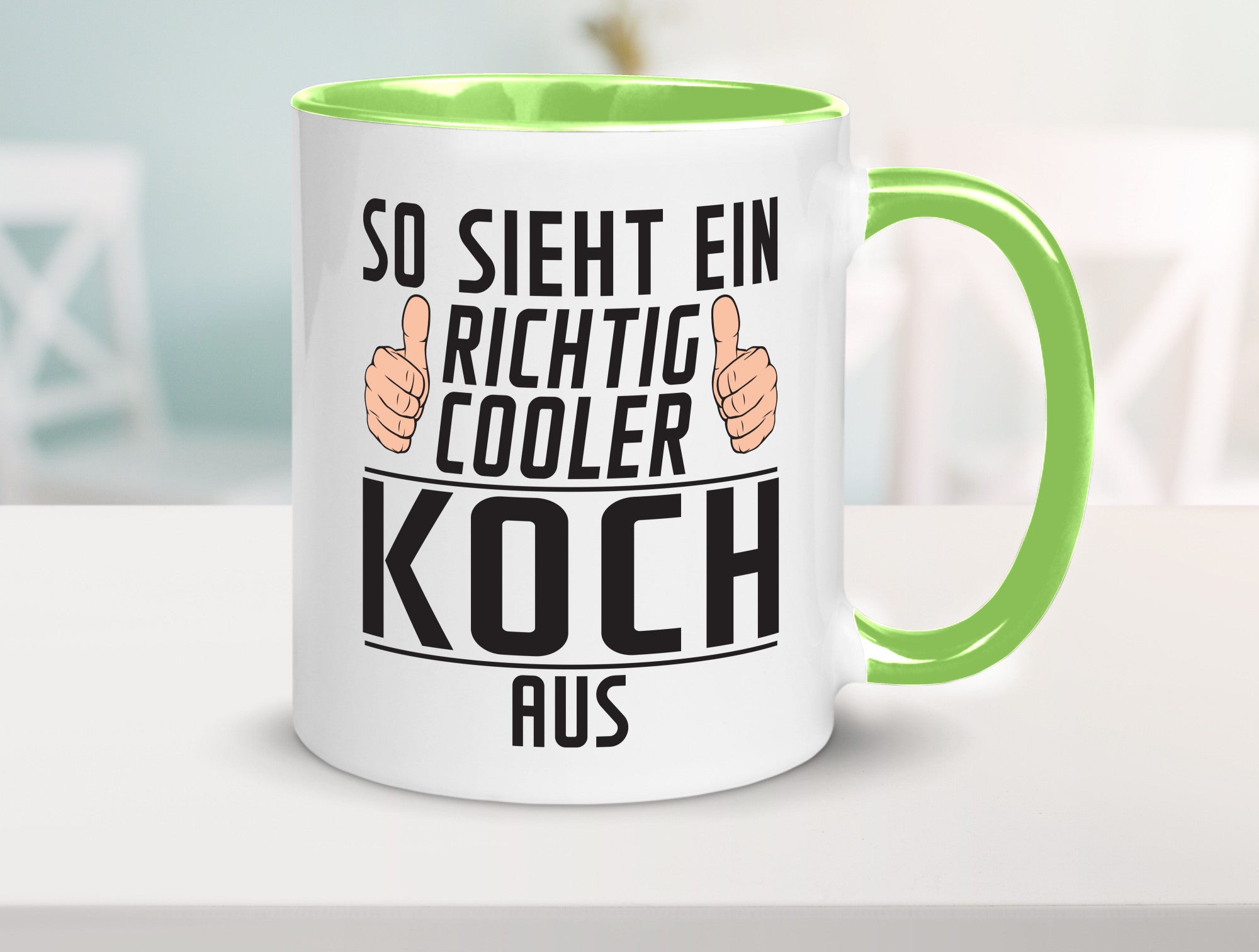 Richtig Cooler Koch | Chefkoch Humor Arbeit Kollegen Büro Geschenkidee Tasse