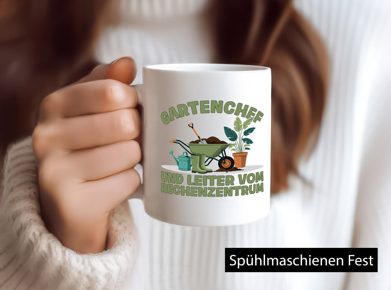 Gartenchef | Gärtner Leiter vom Rechenzentrum lustiger Spruch Geschenk Arbeit