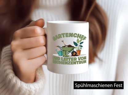 Gartenchef | Gärtner Leiter vom Rechenzentrum lustiger Spruch Geschenk Arbeit