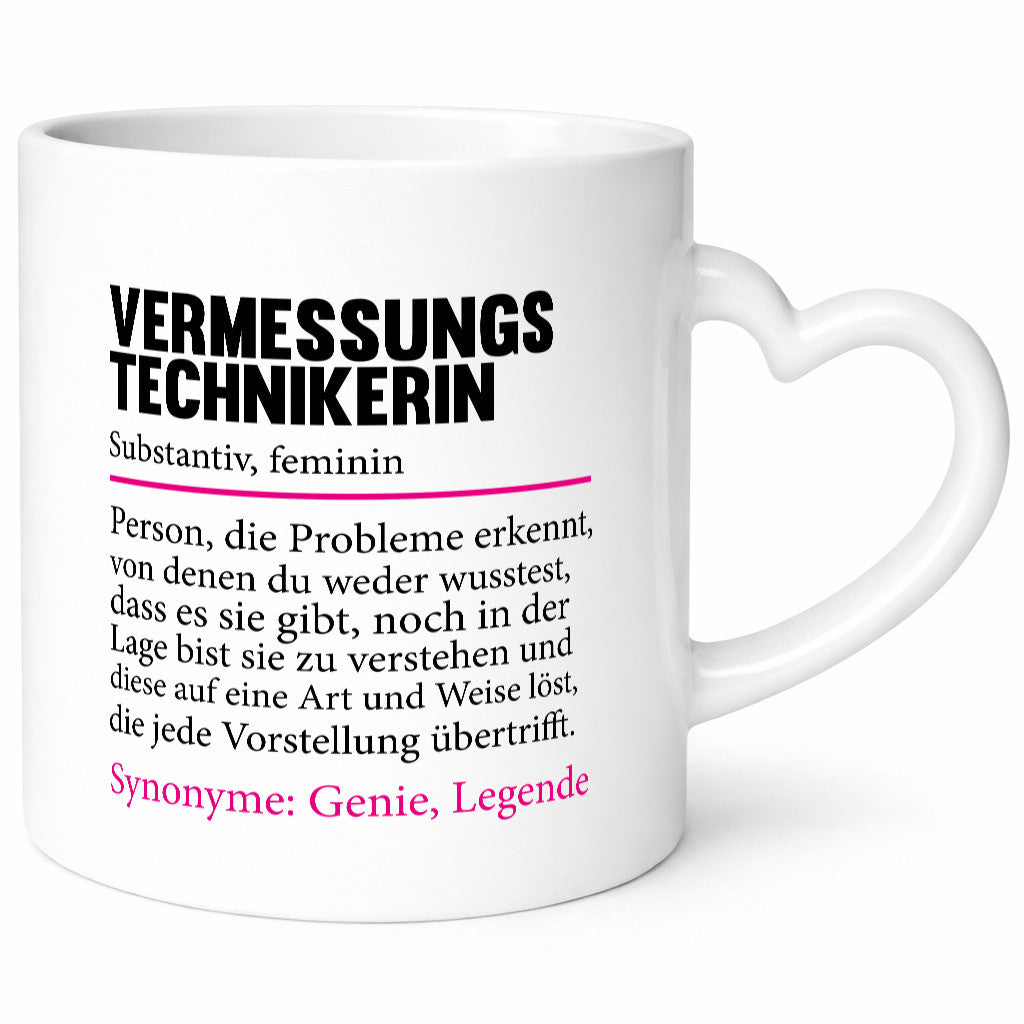 Vermessungstechnikerin | Spruch lustig Techniker Geschenkidee Humor Tasse