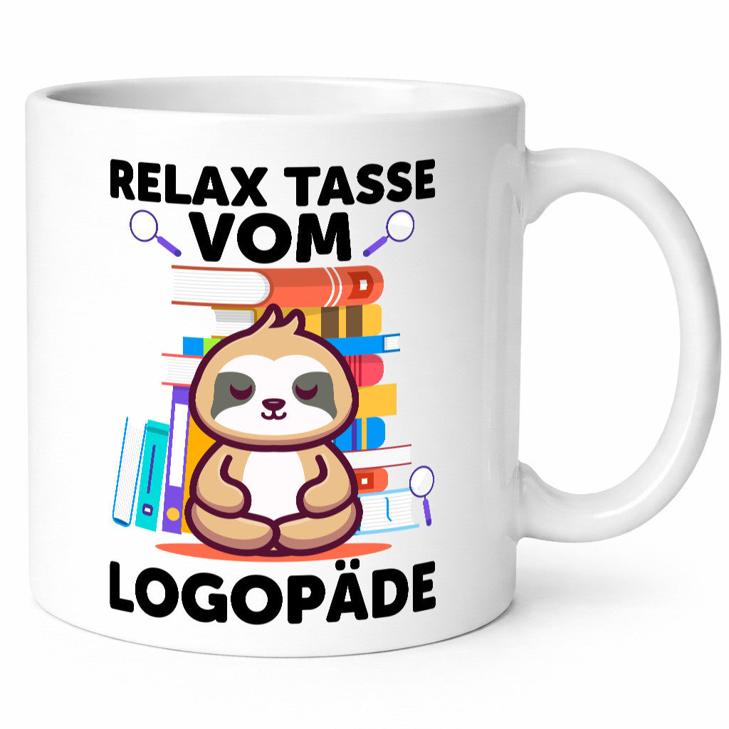 Relax Tasse: Logopäde | Sprachtherapie Humor Geschenkidee Tasse
