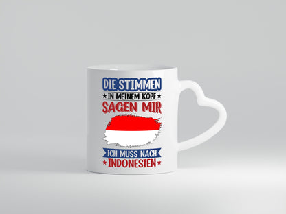 Indonesien | Urlaub Stimmen in meinem Kopf Traumland Geschenk Humor