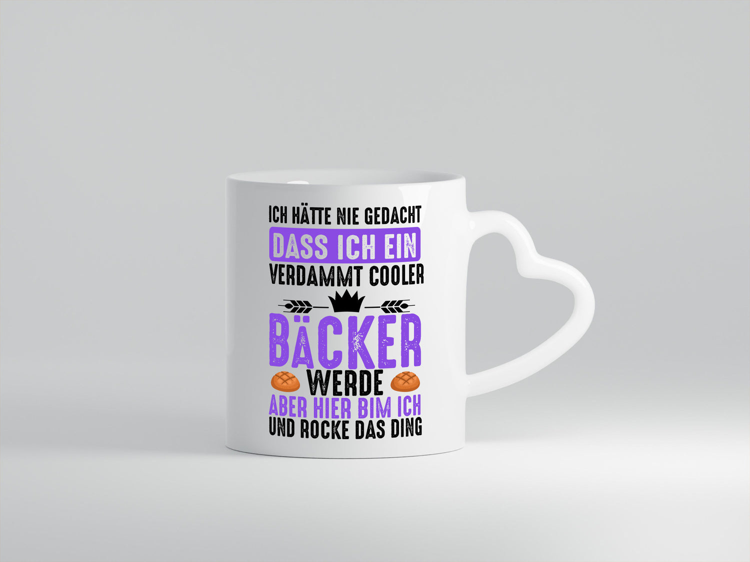 Das ich ein Cooler Bäcker werde aber hier bin Humor Geschenkidee Tasse