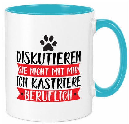 Ich kastriere beruflich | Tierarzt Tierliebhaber Geschenkidee Arbeit Kollegen