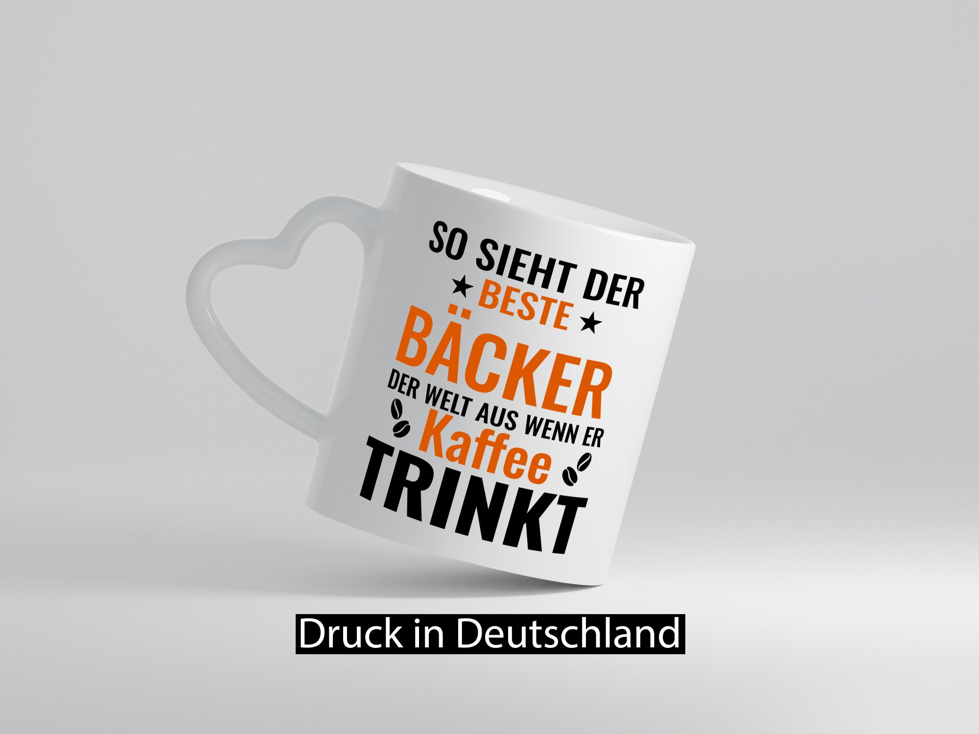 Kaffee trinkt: Bäcker | Bäckerei Backen Konditor Humor Geschenkidee Tasse