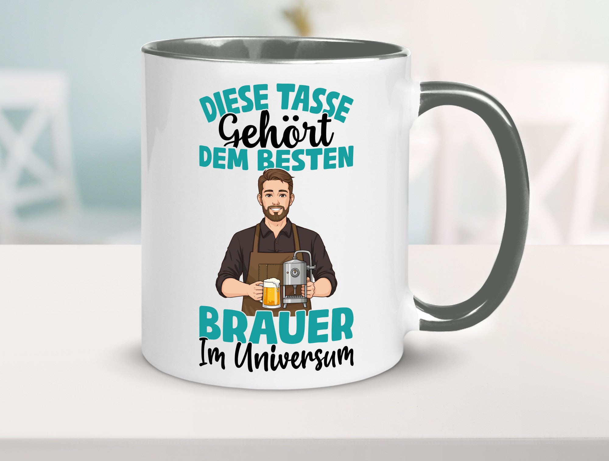 Im Universum: Brauer | Bier Brauerei Geschenk Humor Geschenkidee lustiger
