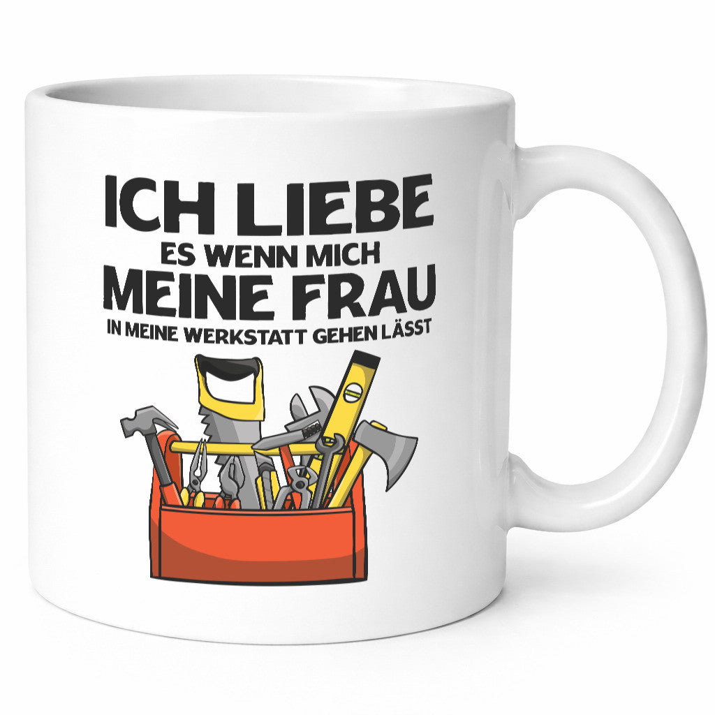 Ich liebe meine Frau | Werkstatt Werkzeug Handwerker v2 Geschenk Humor