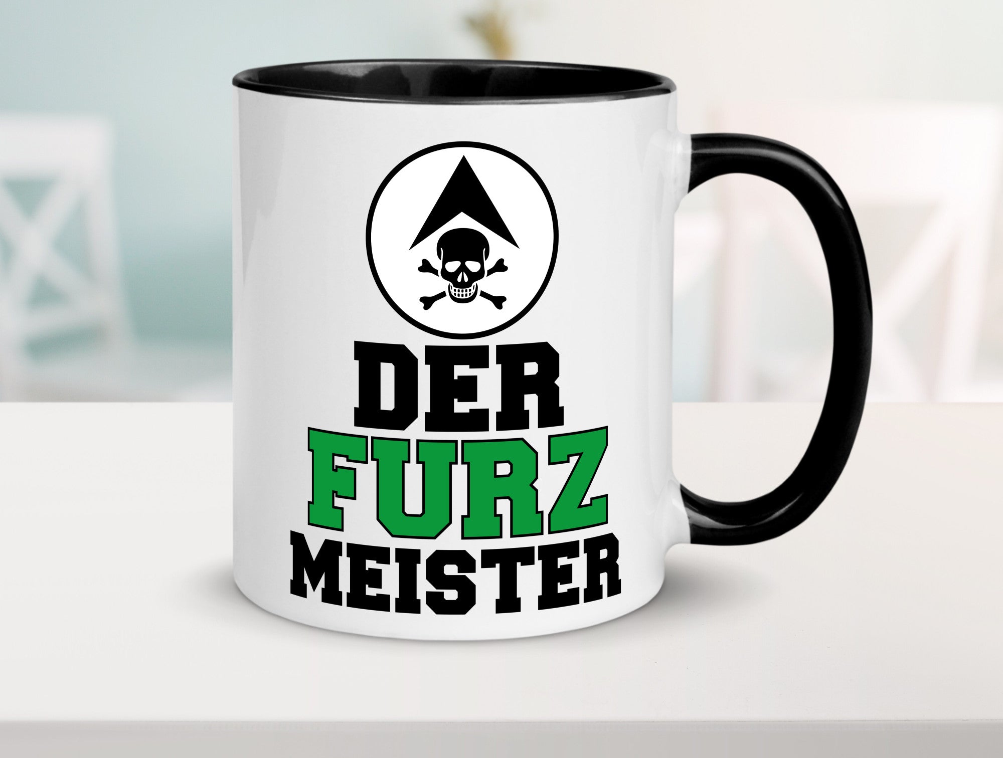 Der Furz Meister | Männer Tasse derber Humor Furzen lustiger Spruch Geschenk