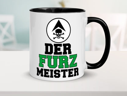 Der Furz Meister | Männer Tasse derber Humor Furzen lustiger Spruch Geschenk