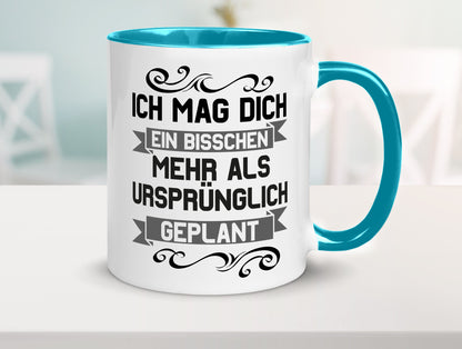 Ich mag dich mehr als geplant | Best Freinds Freundschaft Geschenkidee Humor