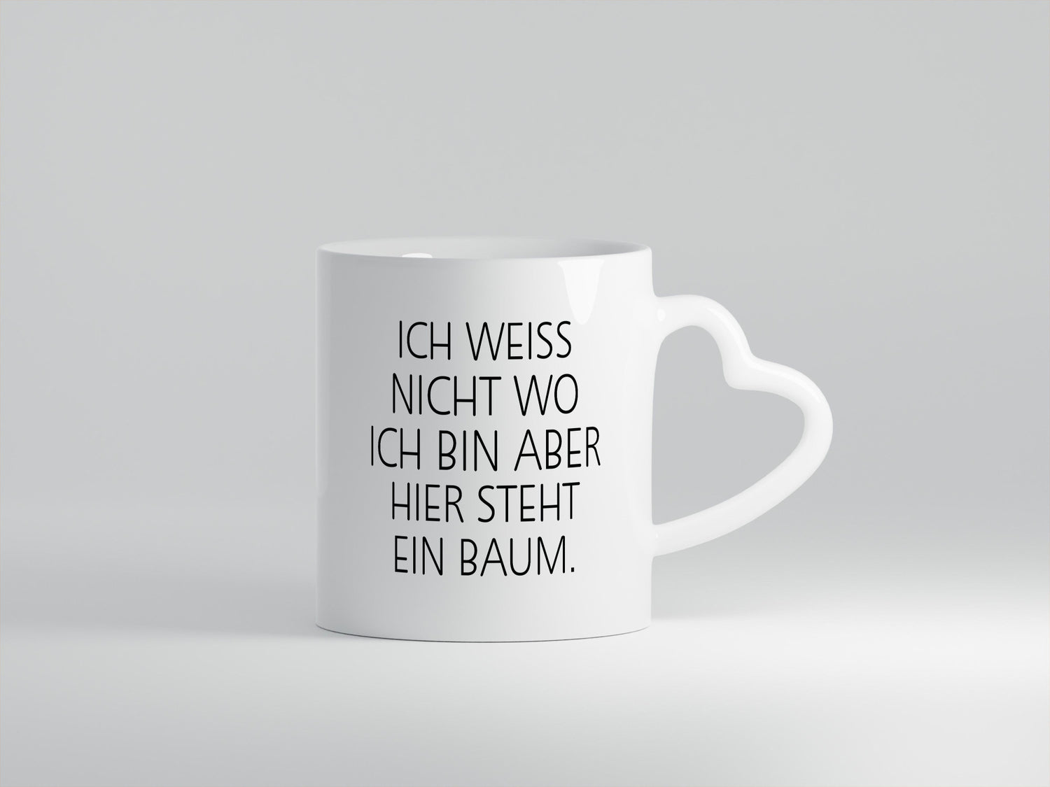 Ich weiß nicht wo bin | Baum Wald Fortster Geschenkidee Humor Tasse