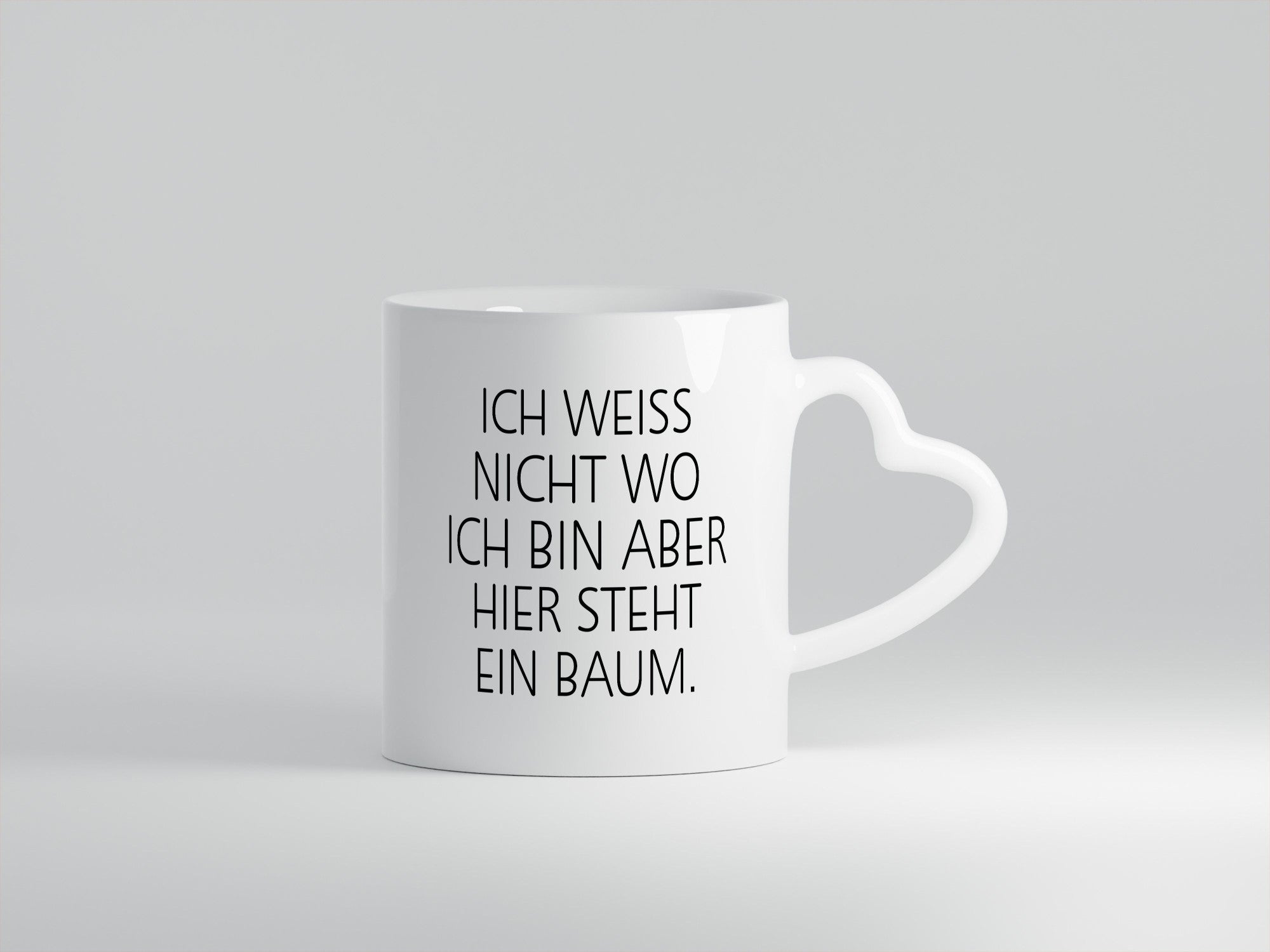 Ich weiß nicht wo bin | Baum Wald Fortster Geschenkidee Humor Tasse