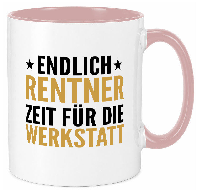 Rentner zeit für die Werkstatt | Ruhestand Handwerker v2 lustiger Spruch