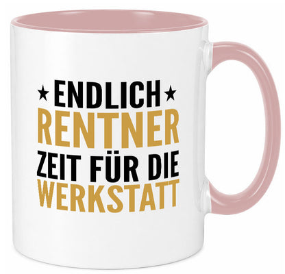 Rentner zeit für die Werkstatt | Ruhestand Handwerker v2 lustiger Spruch