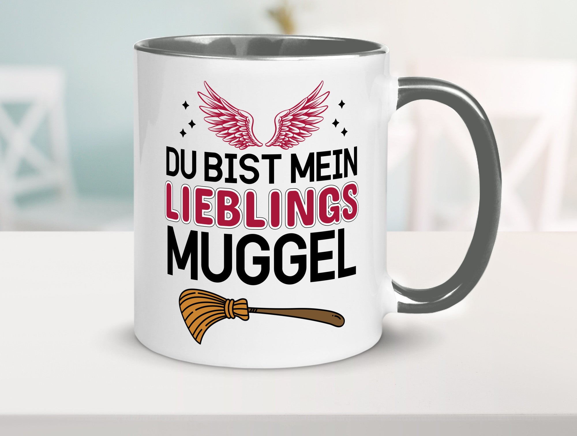 Lieblings Muggel Geschenk Humor Geschenkidee lustiger Spruch Tasse