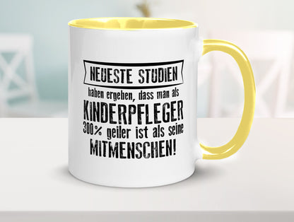 Neuste Studien: Kinderpfleger | Pfleger Kinder v2 lustiger Spruch Geschenk