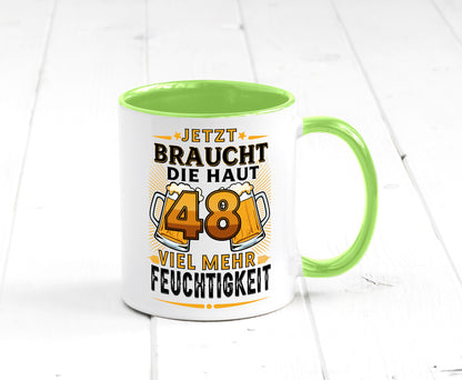 48 braucht die haut mehr Feuchtigkeit | 48. Geburtstag Geschenk Geschenkidee
