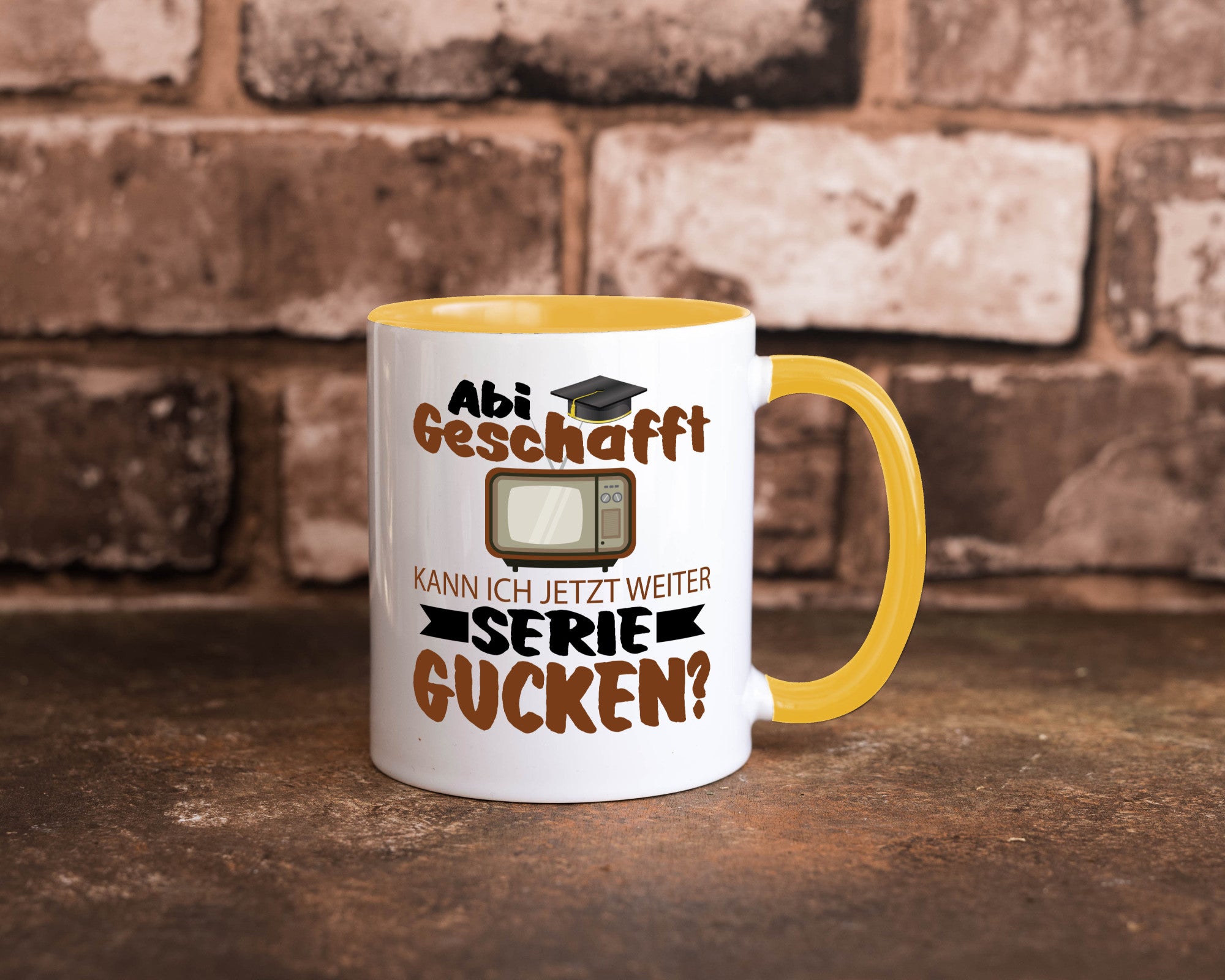 Abi Geschaft | Serie Gucken Bachlor Abitur Geschenk Humor Geschenkidee lustiger