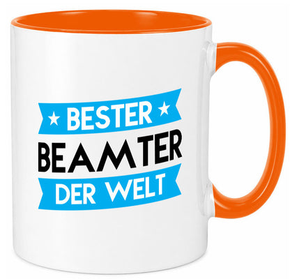 Bester Beamter | Verbeamtung öffentlicher Dienst Humor Geschenkidee Tasse