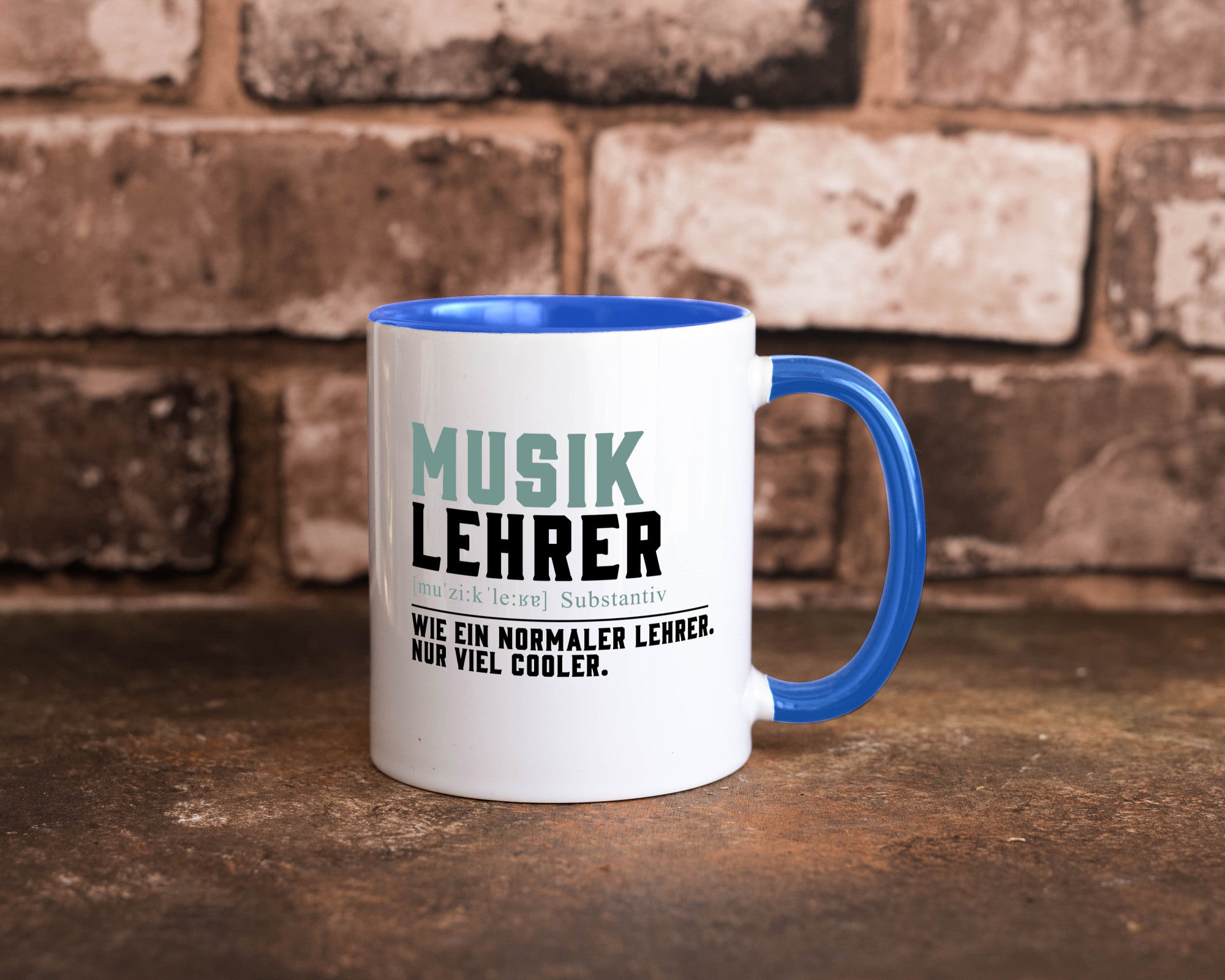 Musiklehrer | Lehrer Unterricht Lieblingslehrer Geschenkidee Humor Tasse