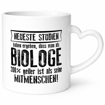 Neuste Studien: Biologe | Biologie Naturforscher Humor Geschenkidee Tasse